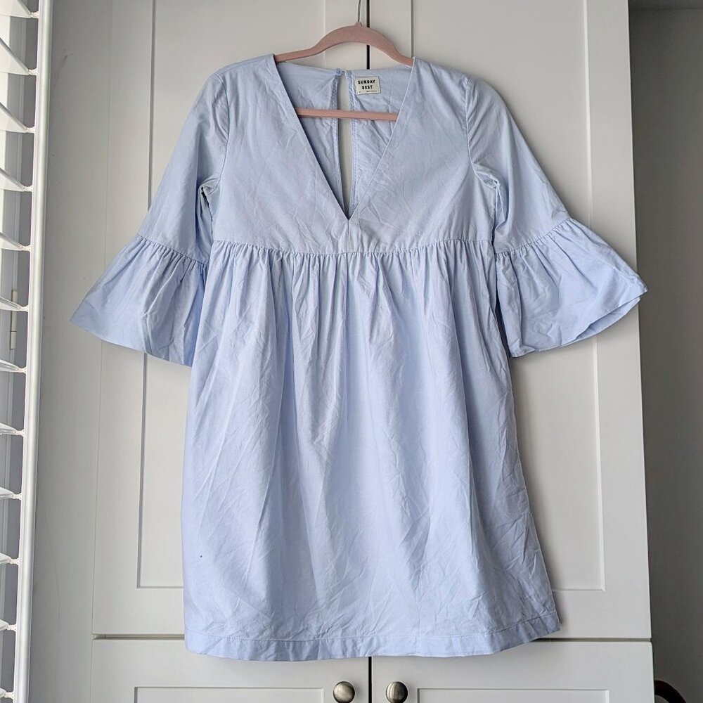 Artizia Blue Babydoll Dress NWOT